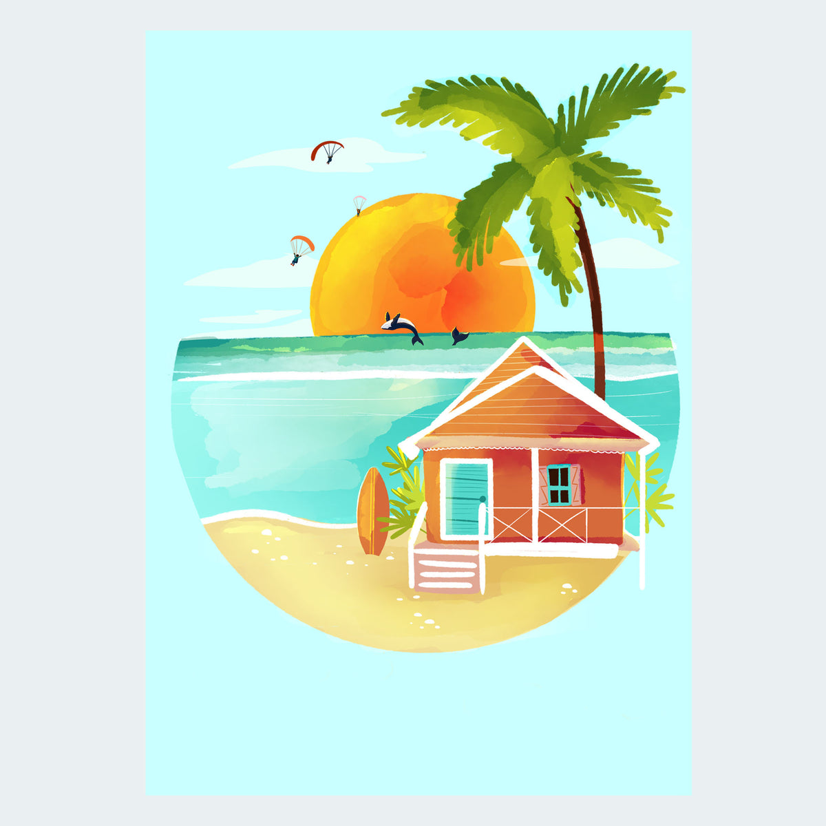 Poncho Plage Beach Surf